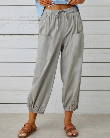 Monica - Pantaloni Eleganti a Larghezza Ampia