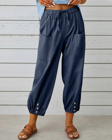 Monica - Pantaloni Eleganti a Larghezza Ampia