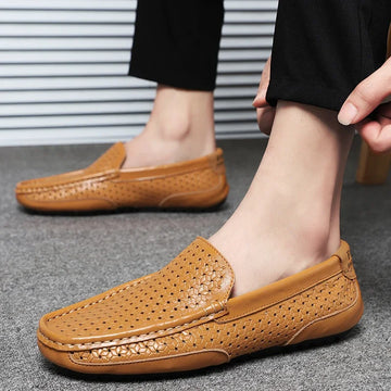 Enzo Italian Woven Loafers