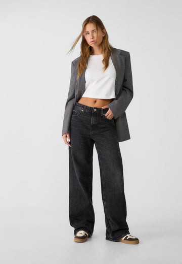 Jeans baggy - moon washed