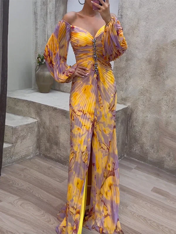 Cristina - Abito Elegante con Scollo a V