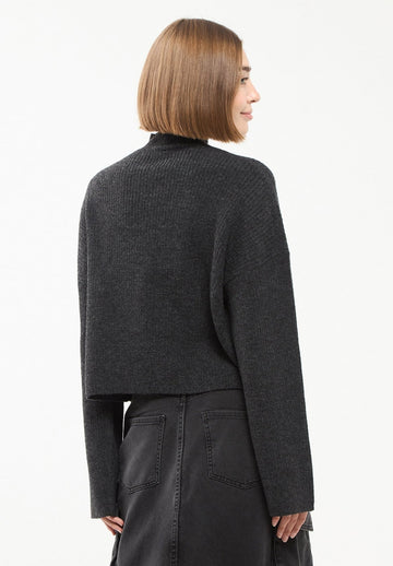 Maglione - grigio scuro melange