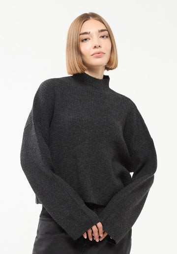Maglione - grigio scuro melange